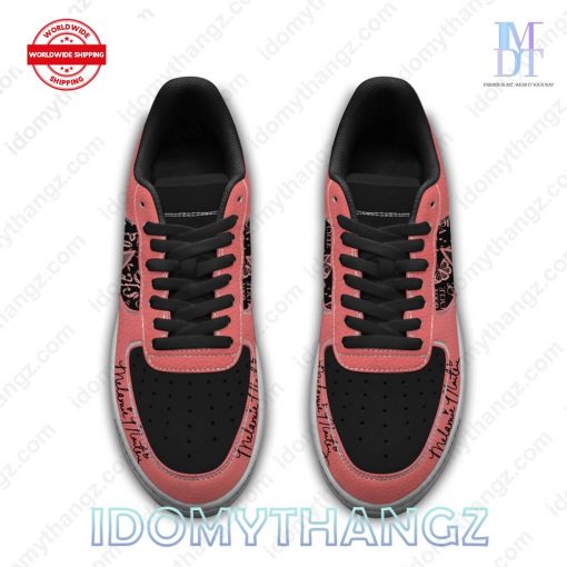 Melanie Martinez Baby Pink With Black Air Force 1 Sneakers