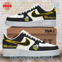 Michigan Wolverines Football Air Force 1 Sneaker