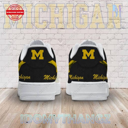 Michigan Wolverines Football Air Force 1 Sneaker