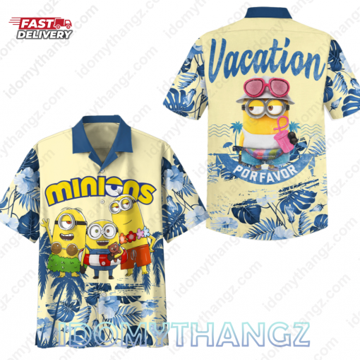 Minions Vacation Hawaiian Shirt