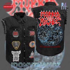 Morbid Angel Altars of Madness Sleeveless Denim Jacket