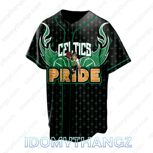 NBA Finals Conference Champions 2024 Celtics Pride Baseball Jersey