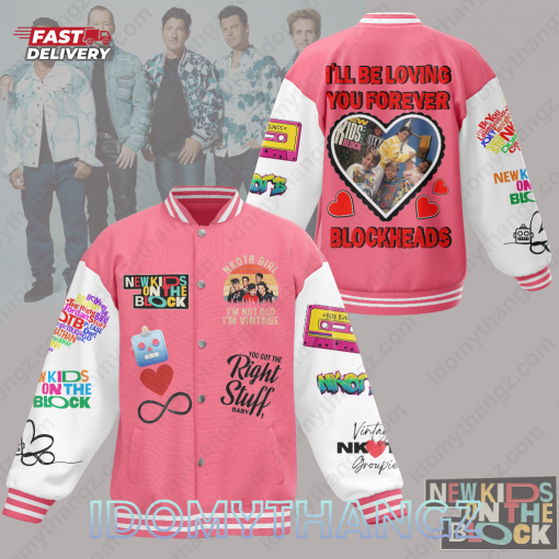 NKOTB Blockheads Baseball Jacket