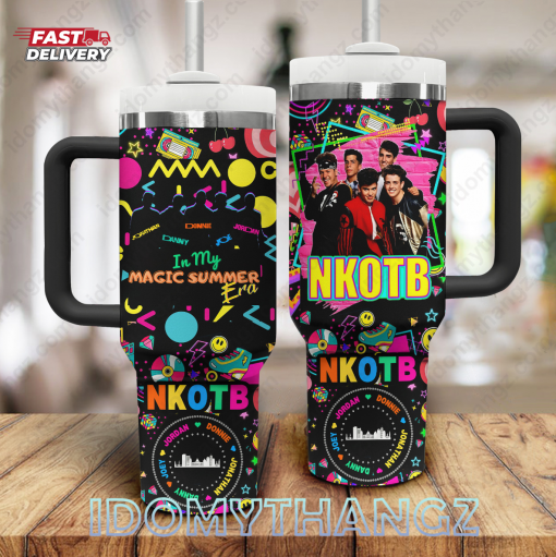 NKOTB In My Magic Summer 40 Oz Stanley Tumbler