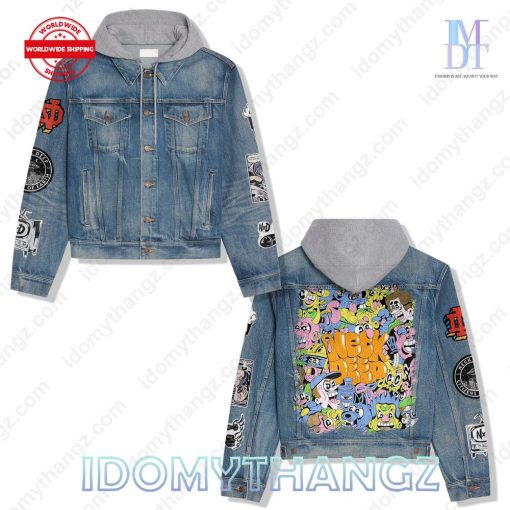 Neck Deep THE DUMBSTRUCK Hooded Denim Jacket