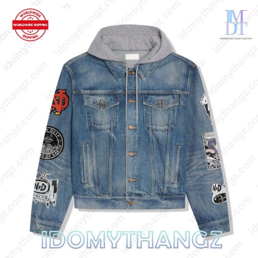 Neck Deep THE DUMBSTRUCK Hooded Denim Jacket