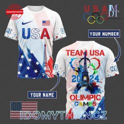 Olympic Games 2024 USA Custom T-Shirt