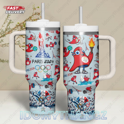 Olympic Paris 2024 40 Oz Stanley Tumbler