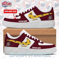 PERSONALIZED CHICAGO WOLVES AIR FORCE SNEAKERS