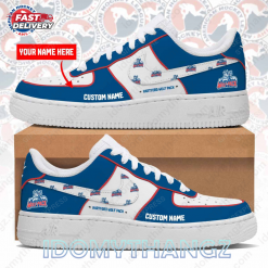 PERSONALIZED HARTFORD WOLF PACK AIR FORCE SNEAKERS