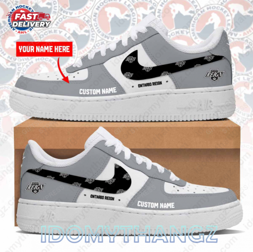 PERSONALIZED ONTARIO REIGN AIR FORCE SNEAKERS