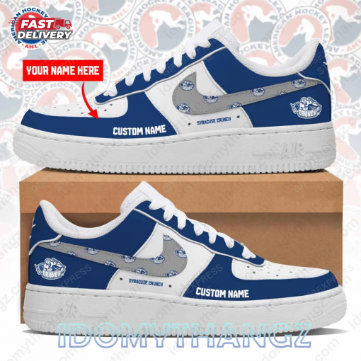 PERSONALIZED SYRACUSE CRUNCH AIR FORCE SNEAKERS