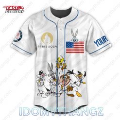 PREMIUM Olympic Paris 2024 Custom Baseball Jersey