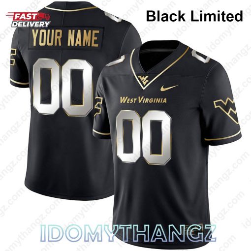 PREMIUM WEST VIRGINIA MOUNTAINEERS 2024 VAPOR FOOTBALL JERSEY