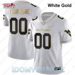 PREMIUM WEST VIRGINIA MOUNTAINEERS 2024 VAPOR FOOTBALL JERSEY