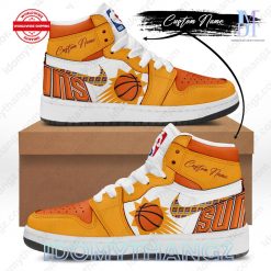 Phoenix Suns Custom Name Air Jordan 1 Shoes