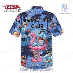 Pooh Eeyore Always Tired Club Hawaiian Shirt 2