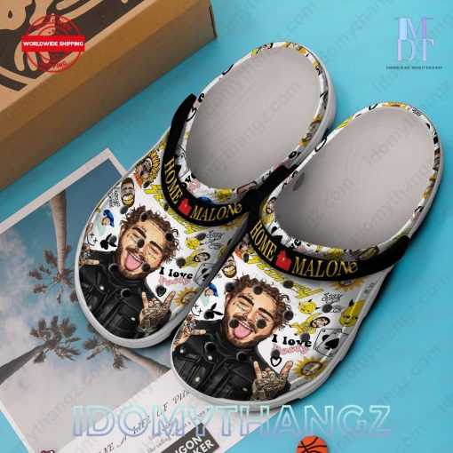 Post Malone Home Malone Crocs Clogs