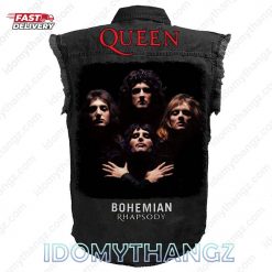 Queen Bohemian Rhapsody Sleeveless Denim Jacket