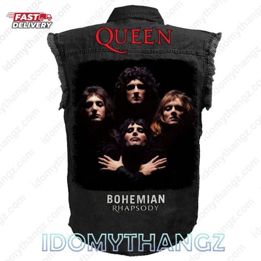 Queen Bohemian Rhapsody Sleeveless Denim Jacket