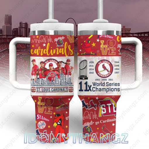 Redbirds St Louis Cardinals Baseball Stanley Tumbler