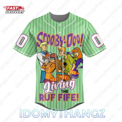 Scooby Doo Living The Ruf Fife Custom Baseball Jersey 2