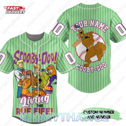 Scooby Doo Living The Ruf Fife Custom Baseball Jersey