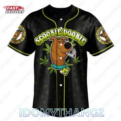 Scooby Doo Puff Puff Pass Baseball Jersey 2