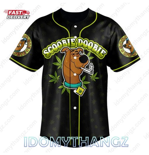 Scooby Doo Puff Puff Pass Baseball Jersey