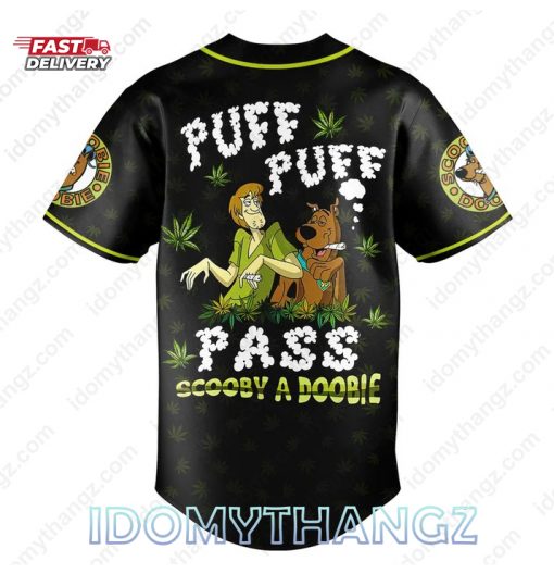 Scooby Doo Puff Puff Pass Baseball Jersey