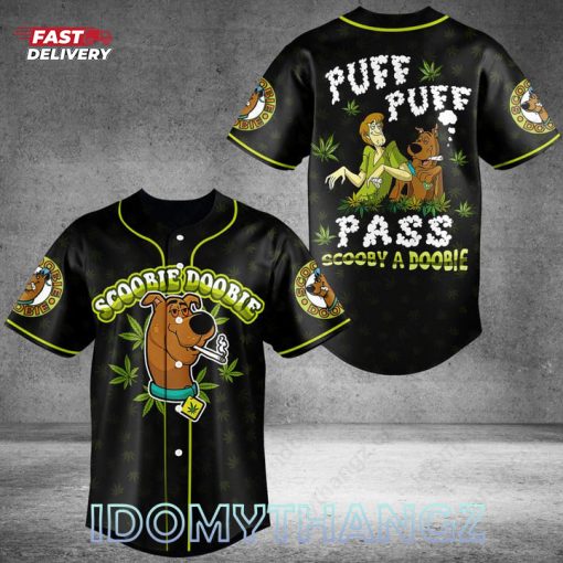 Scooby Doo Puff Puff Pass Baseball Jersey