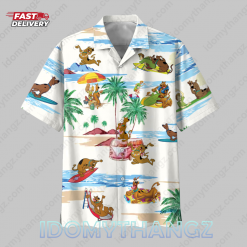 Scooby Doo Summer Time Hawaiian Shirt 2