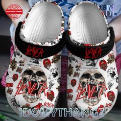 Slayer Heavy Metal Will Never Die Clogs Shoes