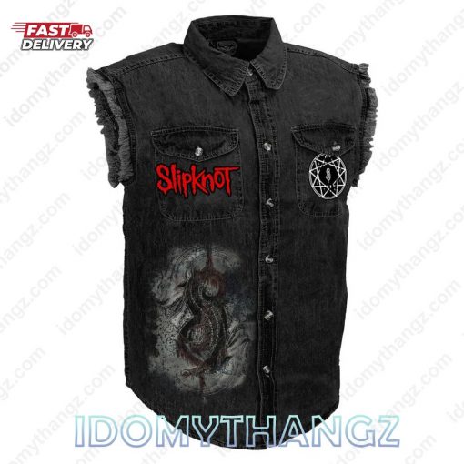 Slipknot All Hope Is Gone Sleeveless Denim Jacket