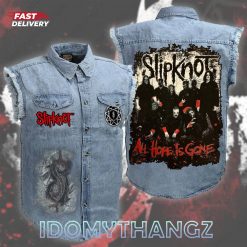 Slipknot All Hope Is Gone Sleeveless Denim Jacket