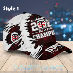 Stade Toulousain Champions Top 14 Rugby 2024 Classic Cap