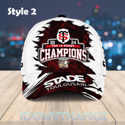 Stade Toulousain Champions Top 14 Rugby 2024 Classic Cap 4