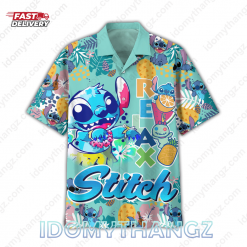 Stitch Relax Hawaiian Shirt 2