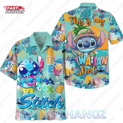 Stitch Relax Hawaiian Shirt