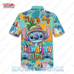 Stitch Relax Hawaiian Shirt 3