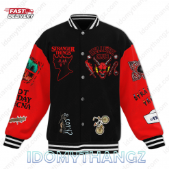 Stranger Things HellFire Club Baseball Jacket