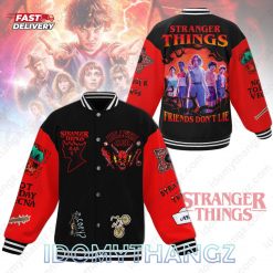 Stranger Things HellFire Club Baseball Jacket