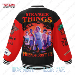 Stranger Things HellFire Club Baseball Jacket 3