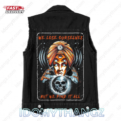 System Of A Down We Lose Ourselves Sleeveless Denim Jacket 3