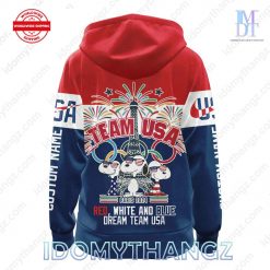 Team USA Olympic Paris 2024 Custom Name Hoodie