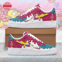 The Simpsons Homer Donuts Limited Edition Air Force 1