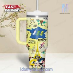 Tour de France 2024 Never Stop Stanley Tumbler