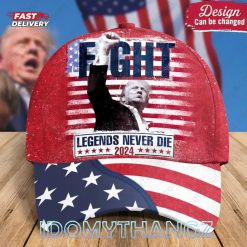 Trump Fight Legends Never Die Classic Cap