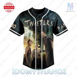 Twisters Not My First Tornado Custom Baseball Jersey