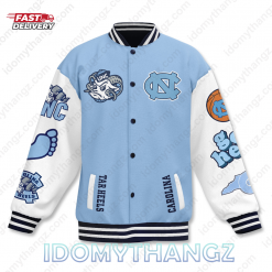 UNC Carolina Fever Baseball Jacket 2